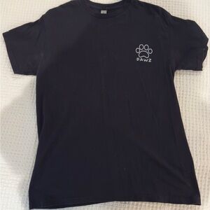 Pawz Black T-Shirt